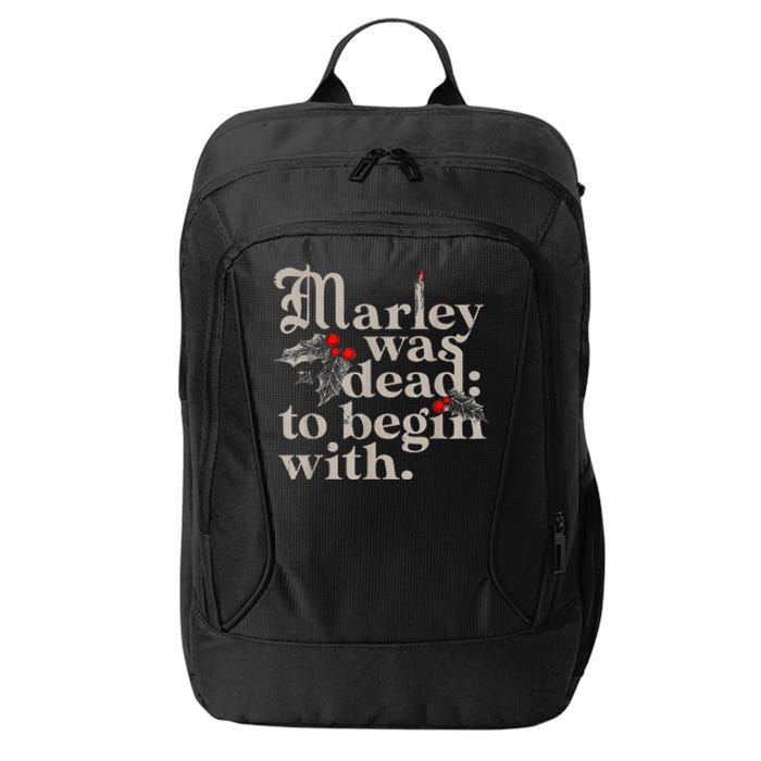 To Begin With Funny Novelty Christmas Gift City Backpack