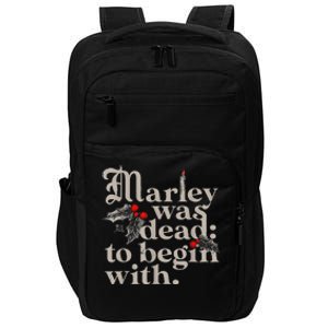 To Begin With Funny Novelty Christmas Gift Impact Tech Backpack