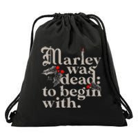 To Begin With Funny Novelty Christmas Gift Drawstring Bag