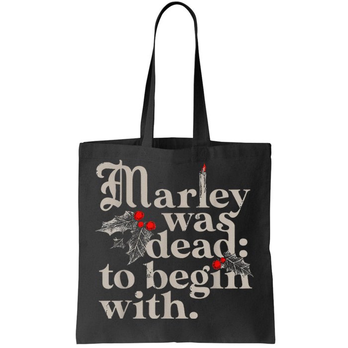 To Begin With Funny Novelty Christmas Gift Tote Bag