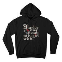 To Begin With Funny Novelty Christmas Gift Tall Hoodie