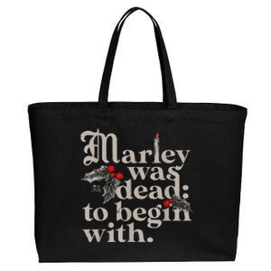 To Begin With Funny Novelty Christmas Gift Cotton Canvas Jumbo Tote