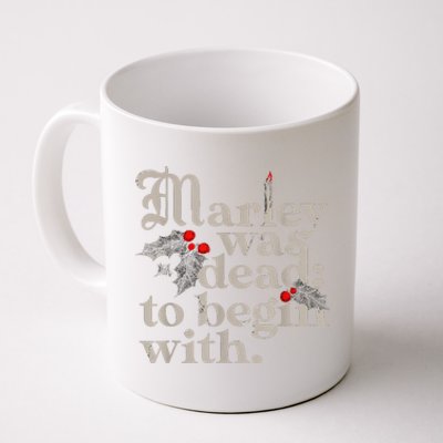 To Begin With Funny Novelty Christmas Gift Coffee Mug