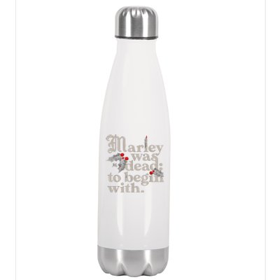 To Begin With Funny Novelty Christmas Gift Stainless Steel Insulated Water Bottle