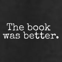 The Book Was Better Typewriter Style Book Lover Gift Golf Towel