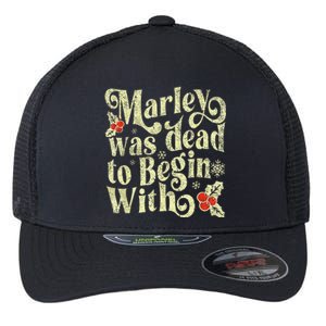 To Begin With Funny Novelty Christmas Flexfit Unipanel Trucker Cap