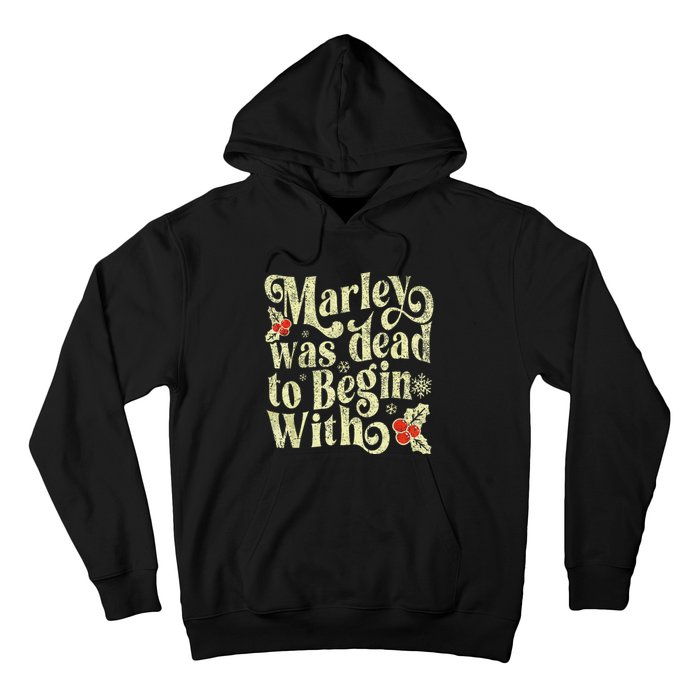 To Begin With Funny Novelty Christmas Hoodie