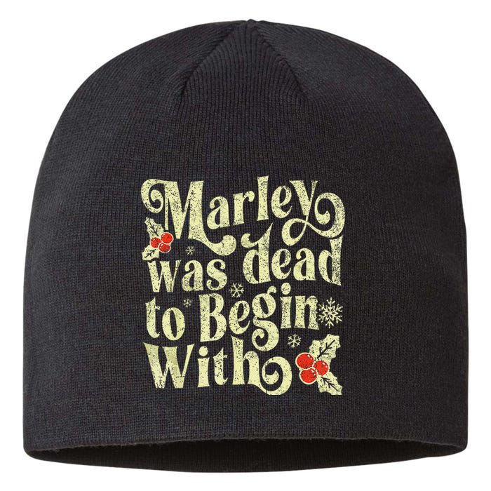 To Begin With Funny Novelty Christmas Sustainable Beanie