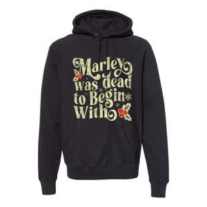 To Begin With Funny Novelty Christmas Premium Hoodie