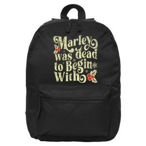 To Begin With Funny Novelty Christmas 16 in Basic Backpack