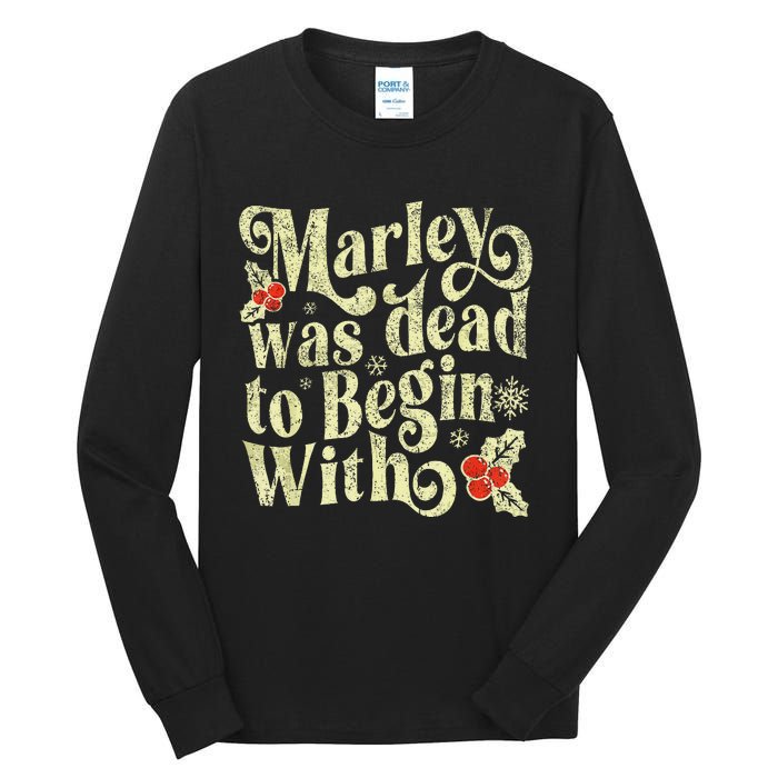 To Begin With Funny Novelty Christmas Tall Long Sleeve T-Shirt