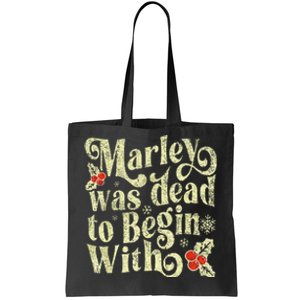 To Begin With Funny Novelty Christmas Tote Bag