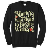 To Begin With Funny Novelty Christmas Tall Sweatshirt