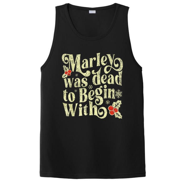 To Begin With Funny Novelty Christmas PosiCharge Competitor Tank