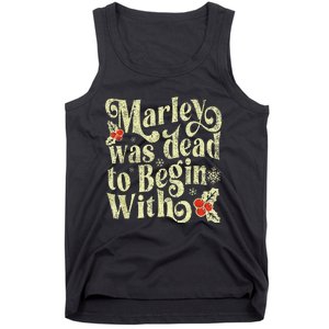 To Begin With Funny Novelty Christmas Tank Top