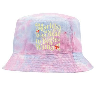 To Begin With Funny Novelty Christmas Tie-Dyed Bucket Hat