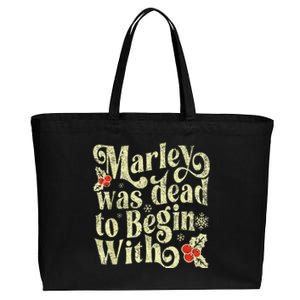 To Begin With Funny Novelty Christmas Cotton Canvas Jumbo Tote