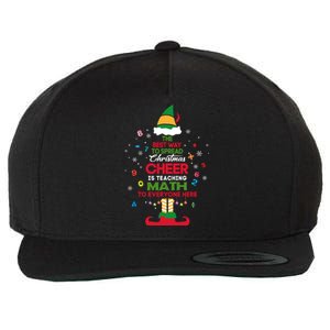 The Best Way To Spread Christmas Cheer Is Teaching Math Wool Snapback Cap