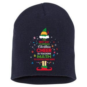 The Best Way To Spread Christmas Cheer Is Teaching Math Short Acrylic Beanie