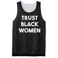 Trust Black Women Black Girl Magic Mesh Reversible Basketball Jersey Tank