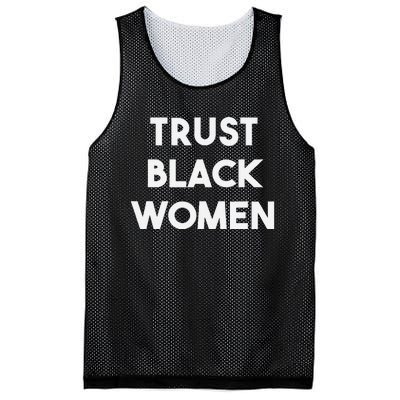 Trust Black Women Black Girl Magic Mesh Reversible Basketball Jersey Tank