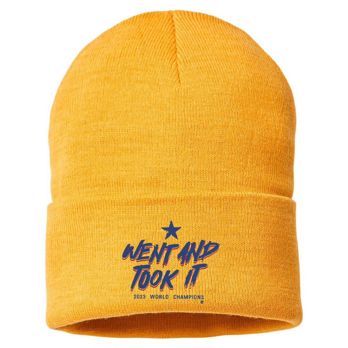 Texas Baseball Went And Took It Sustainable Knit Beanie