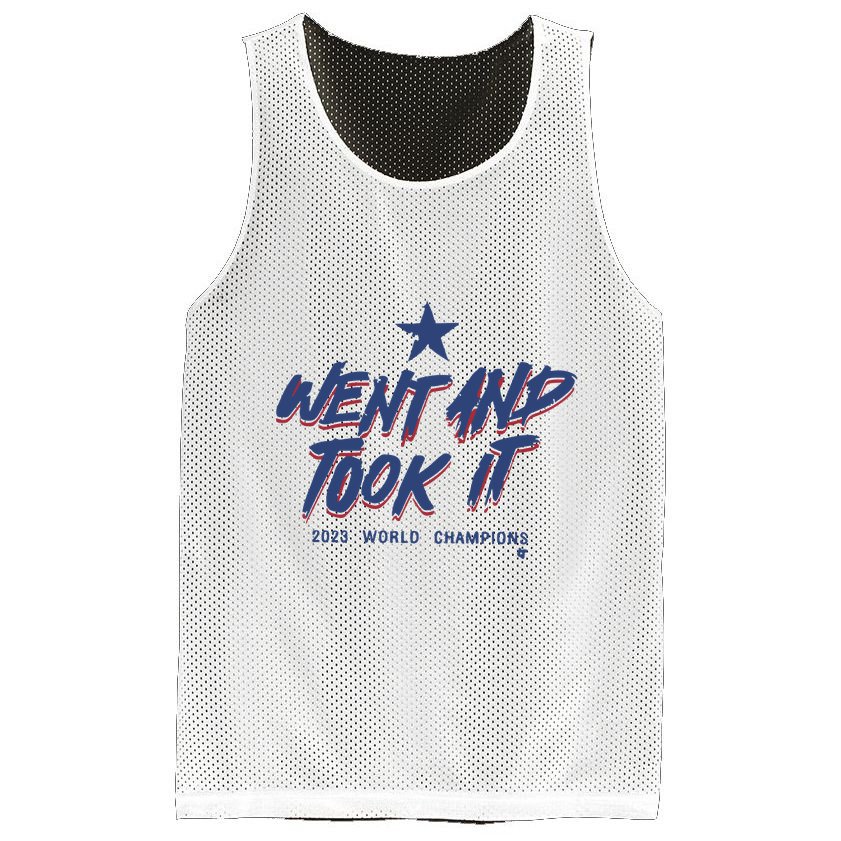 Texas Baseball Went And Took It Mesh Reversible Basketball Jersey Tank