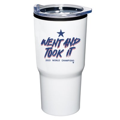 Texas Baseball Went And Took It Tumbler