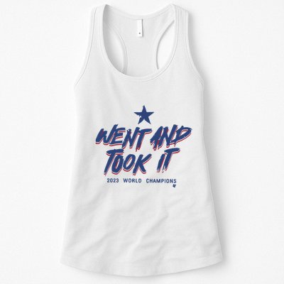 Texas Baseball Went And Took It Womens Tank Top