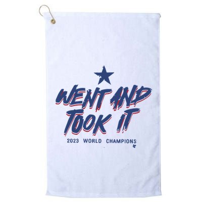 Texas Baseball Went And Took It Golf Towel