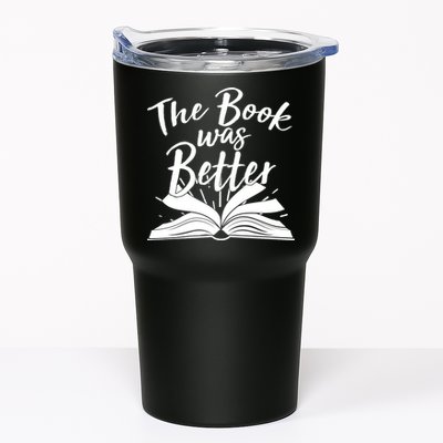 The Book Was Better Reading Fan Book Lover Tumbler
