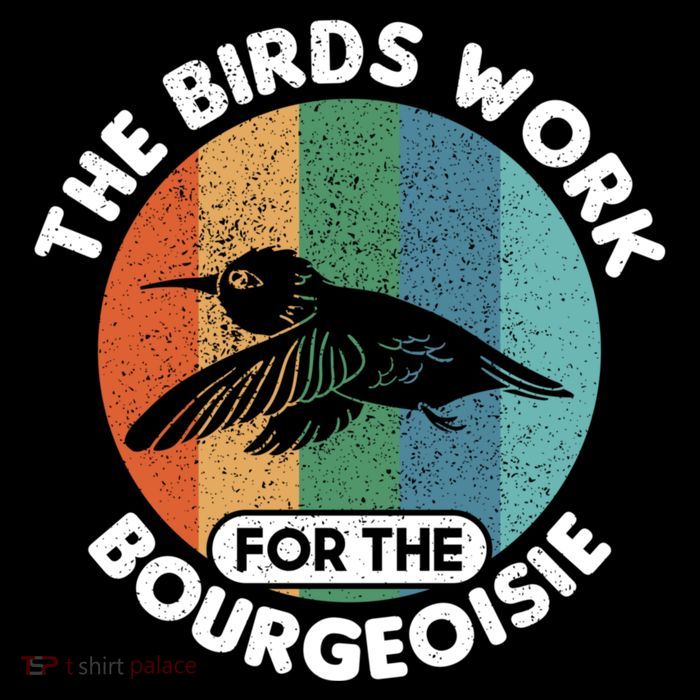 The Birds Work For The Bourgeoisie Bird Baby Bodysuit