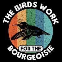 The Birds Work For The Bourgeoisie Bird Zip Tote Bag