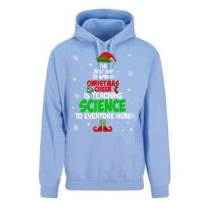 The Best Way To Spread Christmas Cheer Is Teaching Science Great Gift Unisex Surf Hoodie