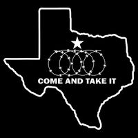 Texas Barbed Wire Come And Take It Drawstring Bag