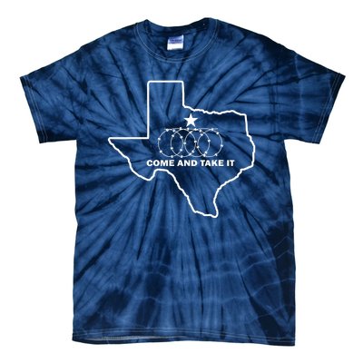 Texas Barbed Wire Come And Take It Tie-Dye T-Shirt