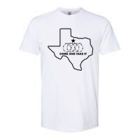 Texas Barbed Wire Come And Take It Softstyle CVC T-Shirt