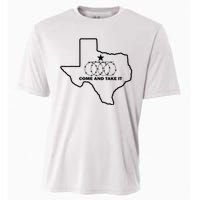 Texas Barbed Wire Come And Take It Cooling Performance Crew T-Shirt