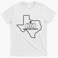 Texas Barbed Wire Come And Take It T-Shirt