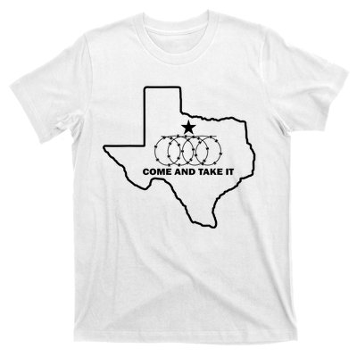 Texas Barbed Wire Come And Take It T-Shirt