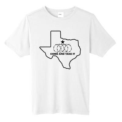 Texas Barbed Wire Come And Take It Tall Fusion ChromaSoft Performance T-Shirt