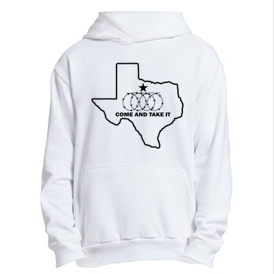 Texas Barbed Wire Come And Take It Urban Pullover Hoodie