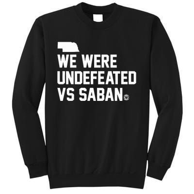 Triple B We Were Undefeated Vs Saban Sweatshirt