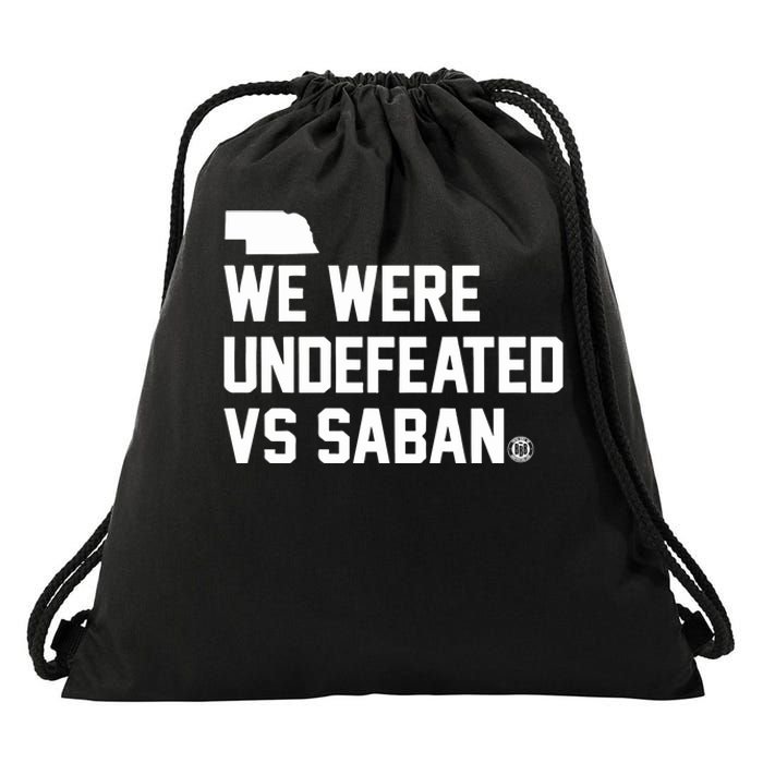 Triple B We Were Undefeated Vs Saban Drawstring Bag