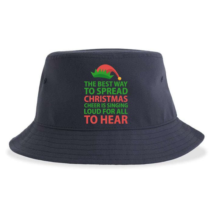 The Best Way To Spread Christmas Cheer Is Singing Loud For All To Hear Sustainable Bucket Hat