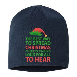 The Best Way To Spread Christmas Cheer Is Singing Loud For All To Hear Sustainable Beanie