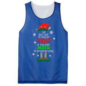 The Best Way To Spread Christmas Cheer Is Teaching Math Gift Mesh Reversible Basketball Jersey Tank