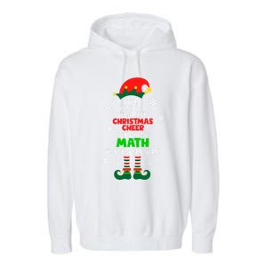 The Best Way To Spread Christmas Cheer Is Teaching Math Gift Garment-Dyed Fleece Hoodie