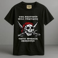 The Beatings Will Continue Until Morale Improves Comfort Colors T-Shirt
