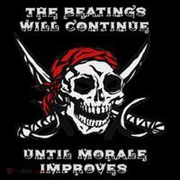 The Beatings Will Continue Until Morale Improves Tall T-Shirt